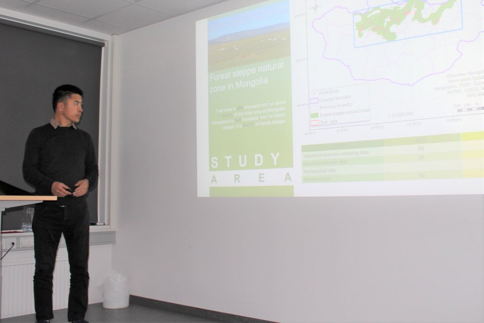 Dul Baatar from ALAMGC in Mongolia