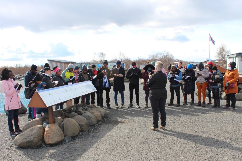 Field excursion to the southeast of Iceland