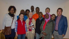 UNU-LRT fellows with Dr Goodall