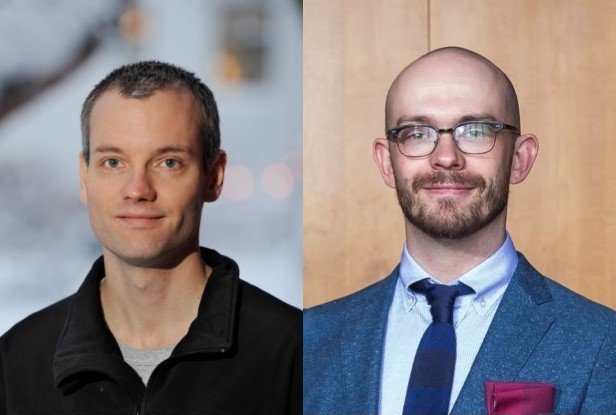 Dr. Jón Ingvar Kjaran and Dr. Thomas Brorsen Smidt