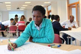 Guest lecturers from UNU-EHS teach ecosystems and disaster risk reduction