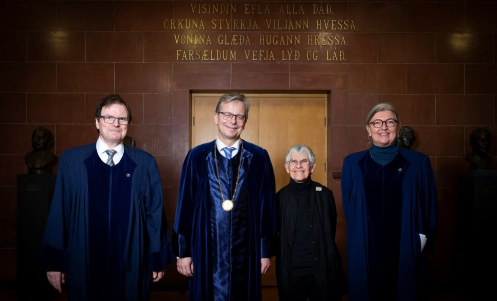 Cynthia Enloe Awarded an Honorary Doctorate from the University of Iceland