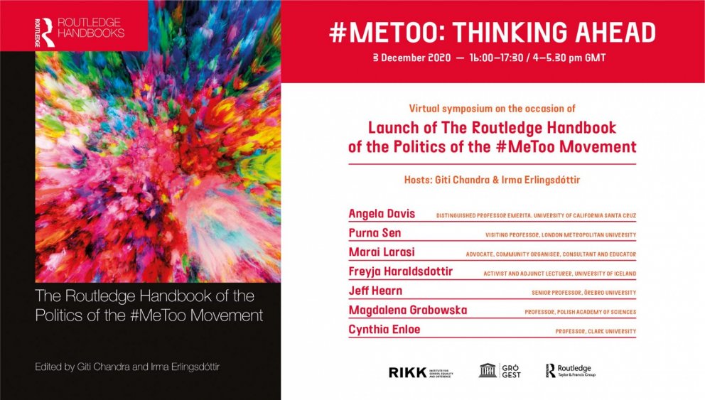 The Launch of The Routledge Handbook of the Politics of the #MeToo Movement