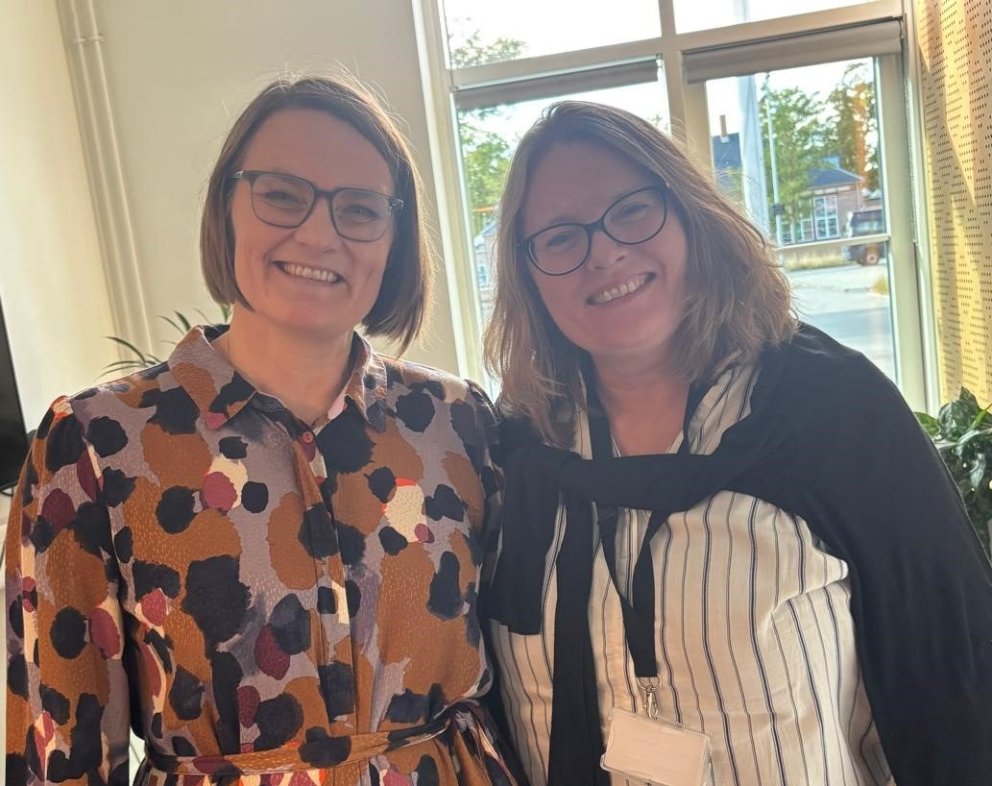 Ms. Nína Björk Jónsdóttir, Director General of GRÓ, and Ms. Ulla Næsby Tawiah, Director of the Danid…