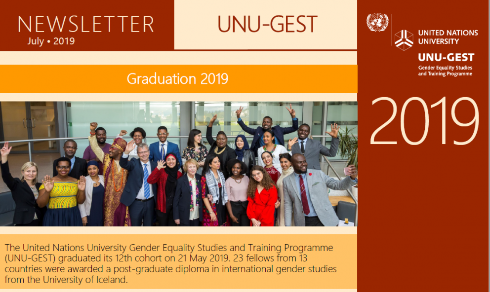 Newsletter July 2019