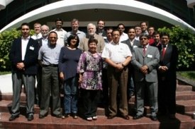 Participants and lecturers of the short course at LaGeo‘s facilities in Santa Tecla, El Salvador