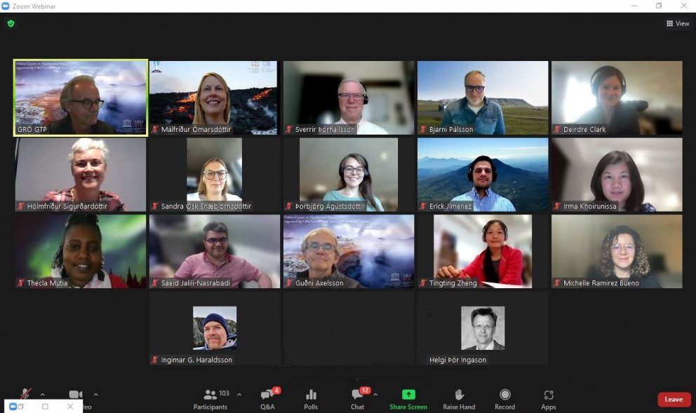 Panelists and lecturers