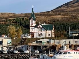 Out and about in Húsavik