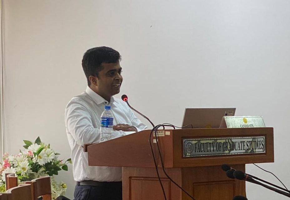 Ragavan, a fellow from 2018, completes his PhD