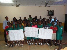 From one of the environmental educational classes