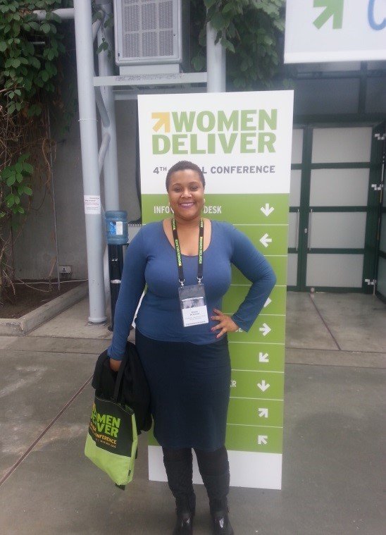 Shaista de Araújo at Women Deliver 4th Global Conference in Copenhagen, May 2016