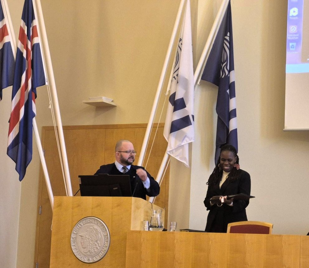 Twentieth GRÓ‑FTP PhD scholarship recipient graduates: Congratulations to Dr. Veronica Mpomwenda