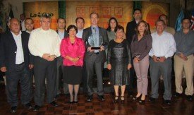 Ingimar G. Haraldsson received the awards on behalf of UNU-GTP