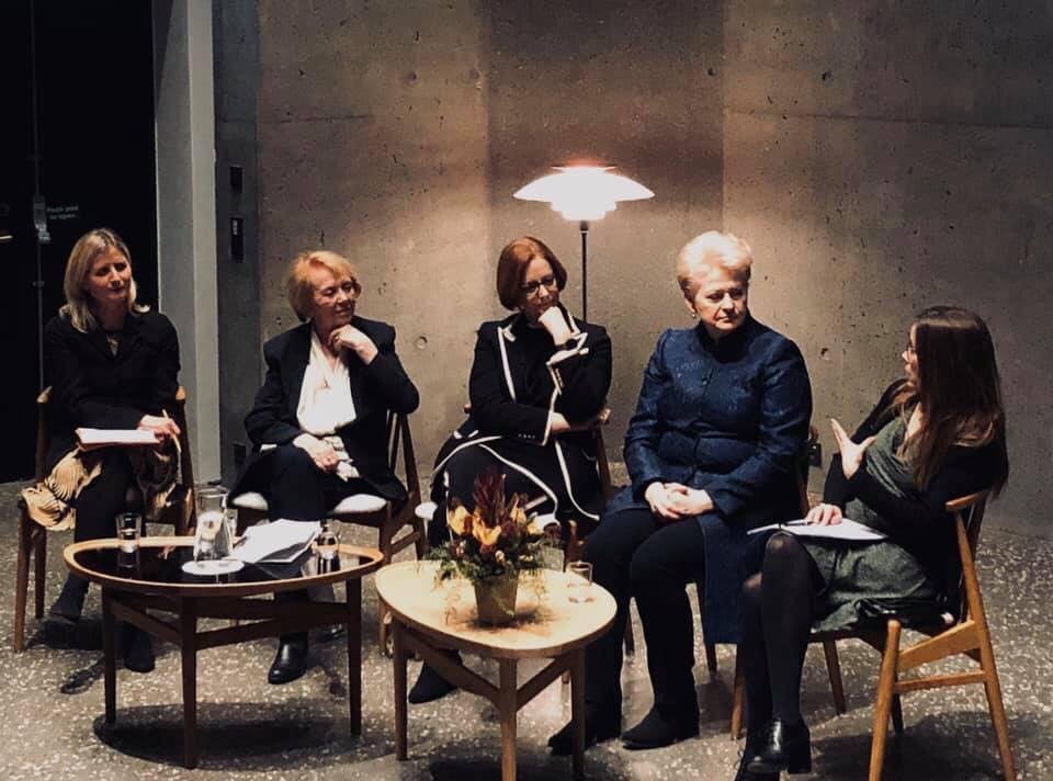 Dr. Irma Erlingsdóttir, director of UNU-GEST, participated in a panel discussion