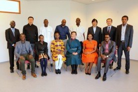 Celebrating graduation from UNU-LRT six-month training programme