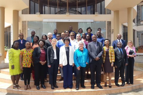 Staff and fellows from GEST along with representatives from the UNESCO Management of Social Transformations Programme (MOST), the Kenya National Commission for UNESCO (KNATCOM), and invited experts outside the Kenya Institute for Curriculum Development