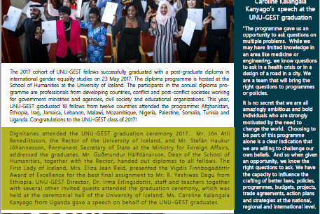 UNU-GEST June Newsletter is out!