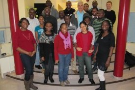 Kai Lorenzen and the 2012 UNU-FTP Fellows