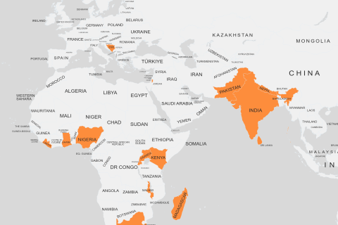 The fellows attending the 2024 GEST programme come from 16 different countries.